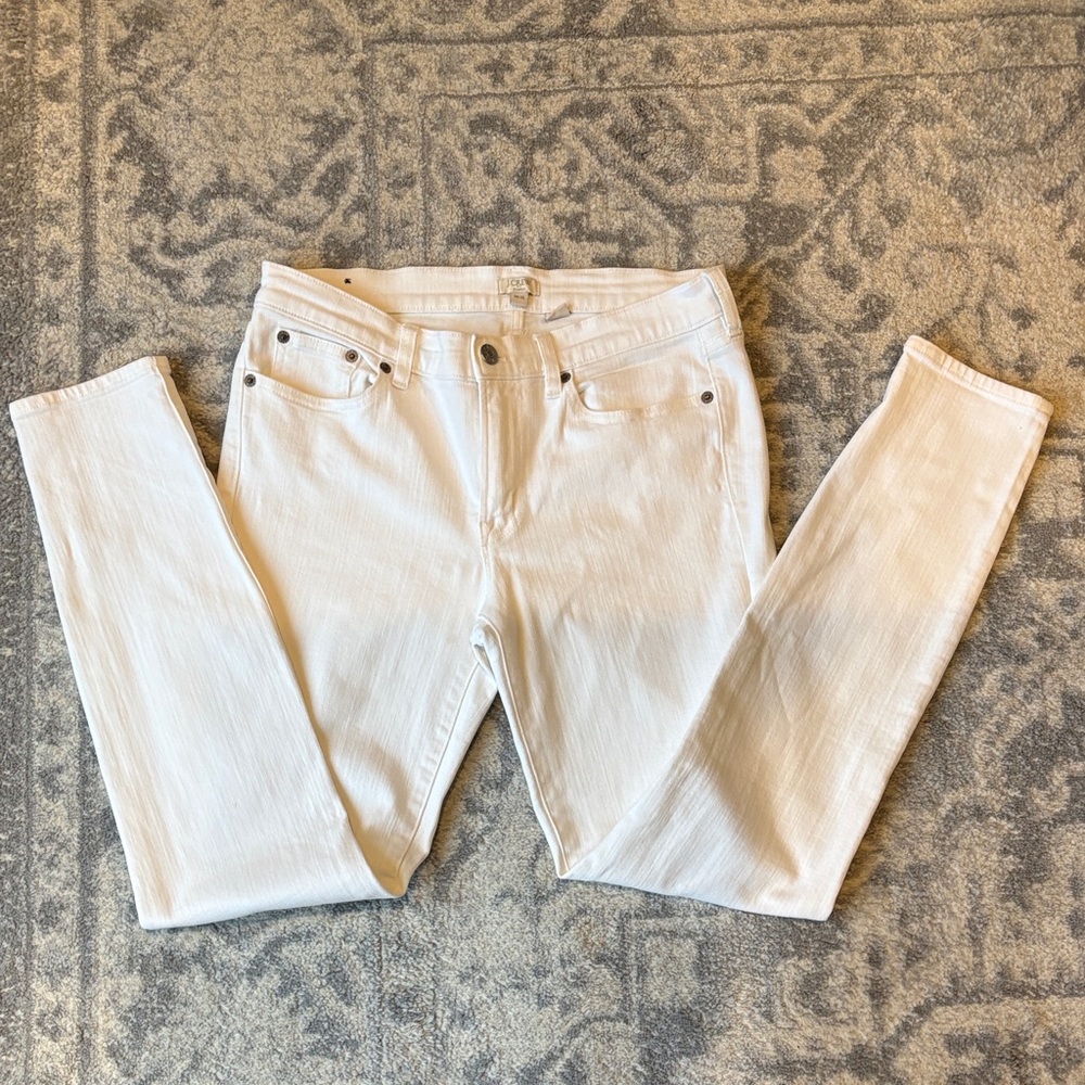 J. Crew Women's Off-White Skinny Jeans